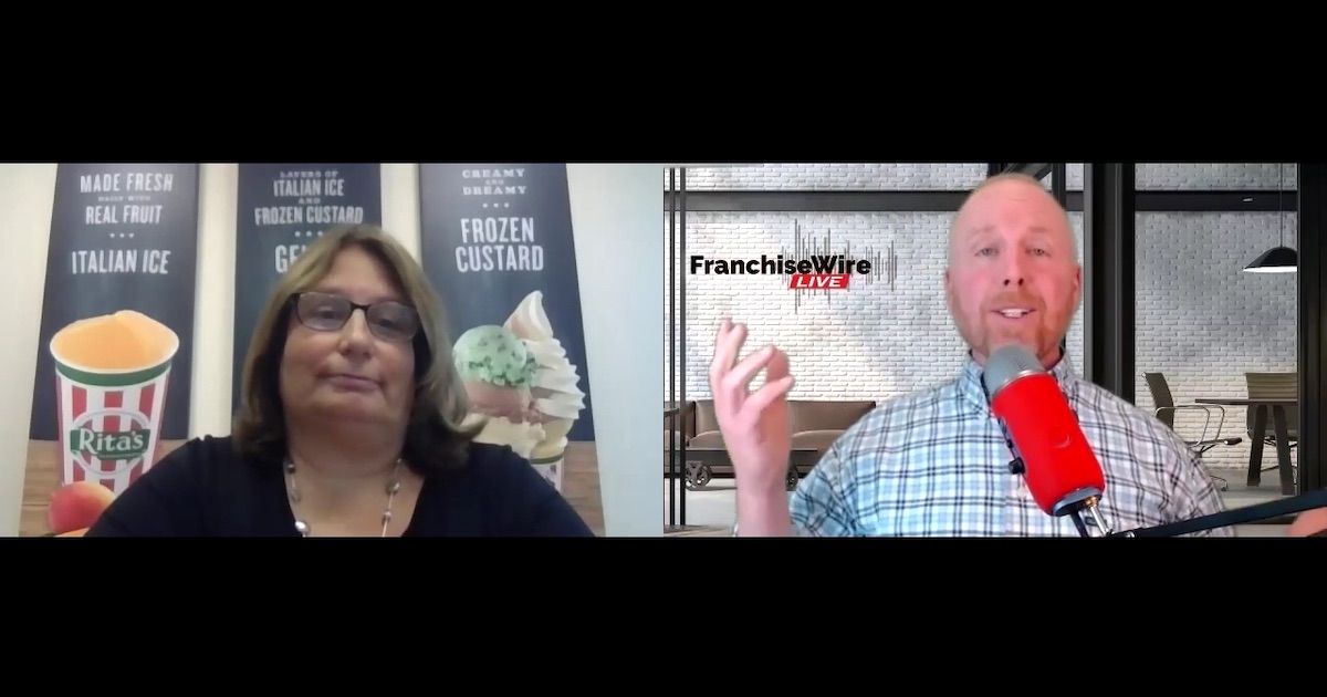 FranchiseWire Live! Episode #7 featuring Lori Shaffron of Rita's Italian Ice