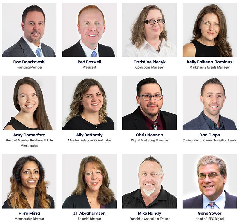 IFPG Support Team Headshots